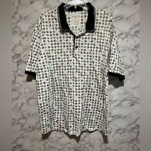Axis LA Men Polo Golf Short Sleeve Shirt XL
